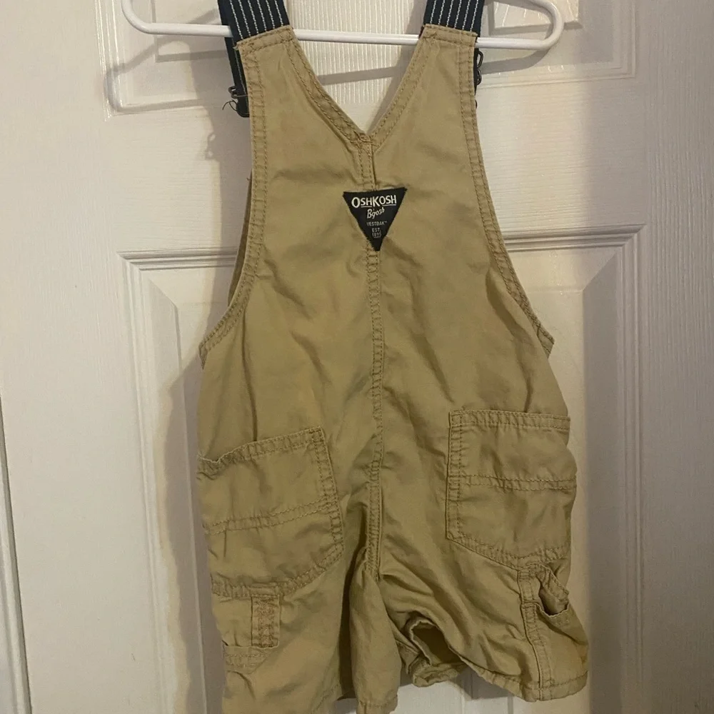 Oshkosh B’Gosh Khaki Shortalls
